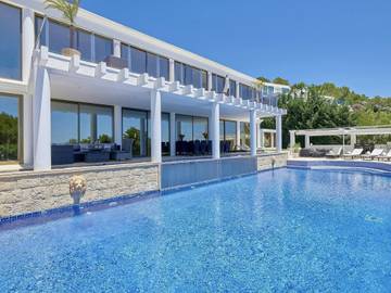 Villa in Santa Eulària des Riu, Ibiza Osten für 8 