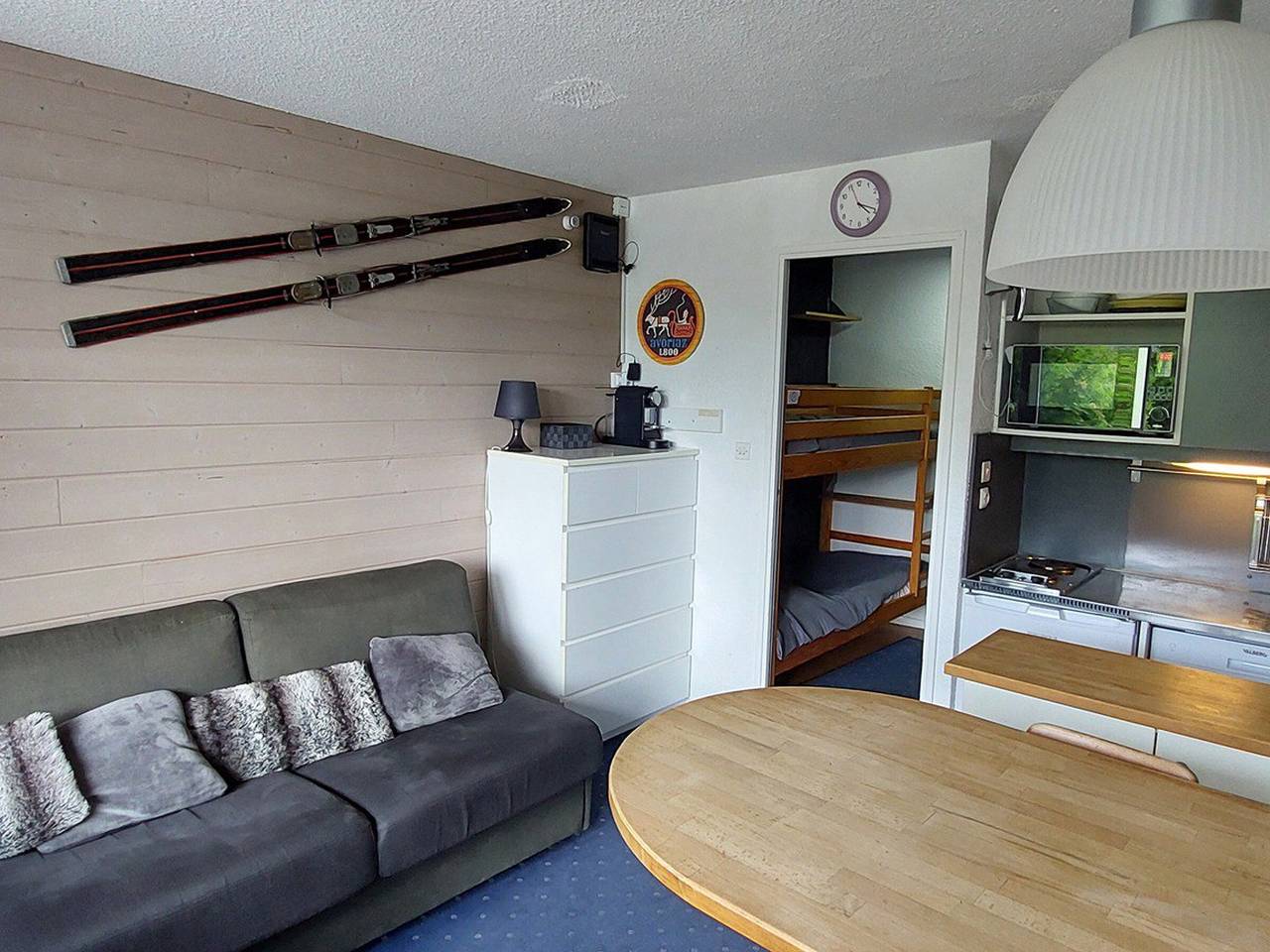 Studio entier, Charmant studio rénové près Esf, 4 pers, centre Avoriaz in Morzine, Les Portes du Soleil