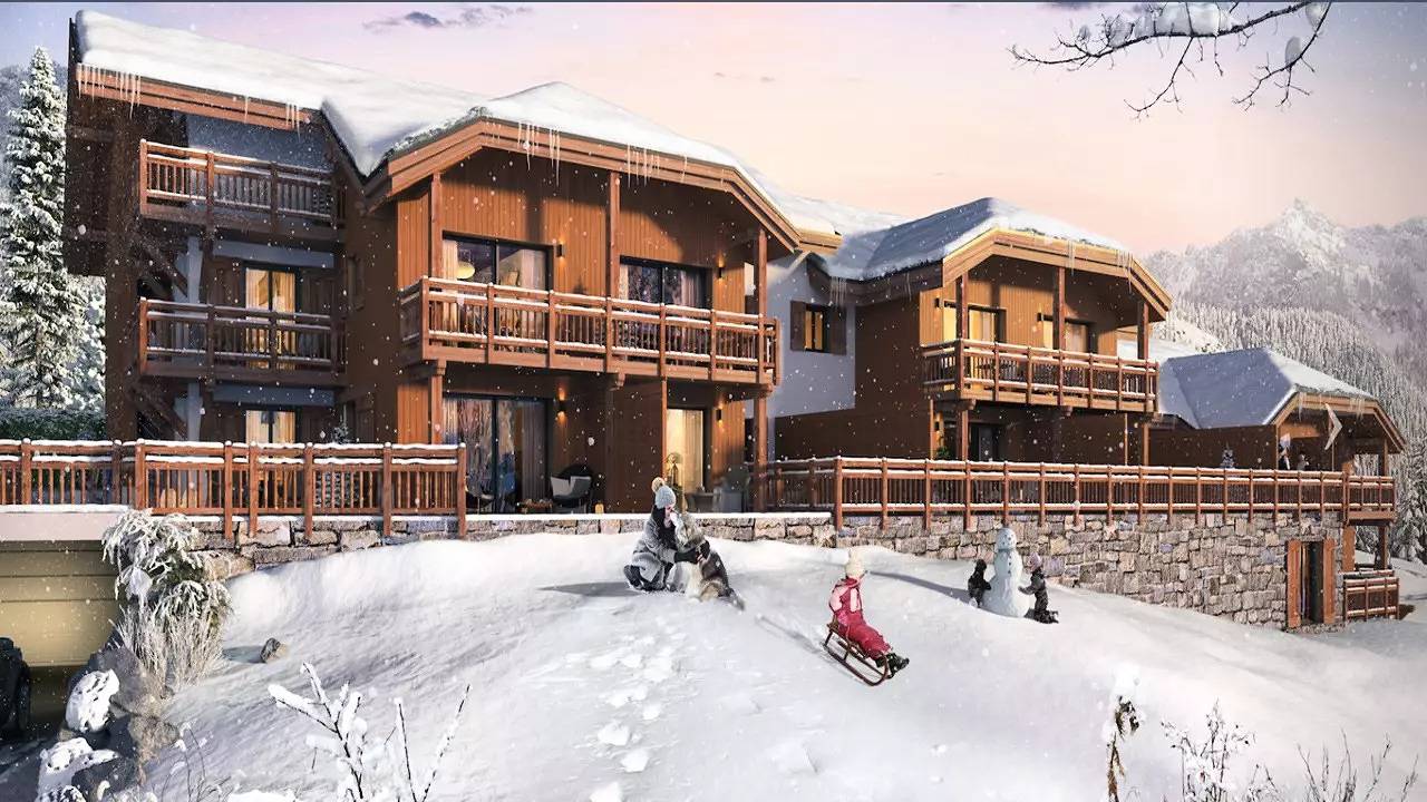 Ganze Wohnung, Luxus-Wohnung - Plein Sud - 90m2 - Blick auf die Hänge - 9 Pers. in Montgenèvre, Briançon und Umgebung