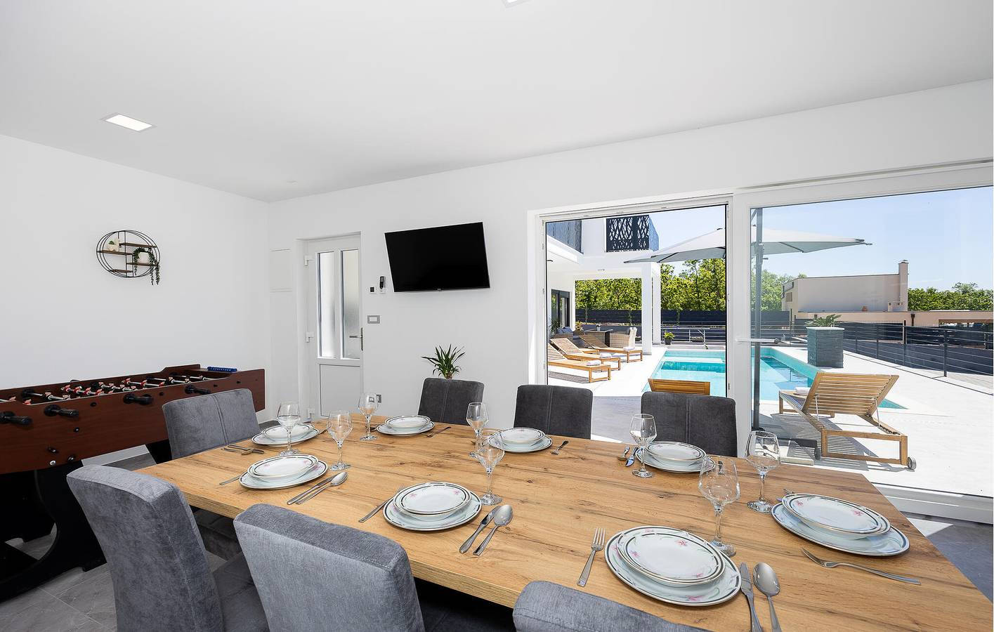 Charmantes Apartment mit Pool in der Nähe von Imotski und dem Modro Jezero in Imotski, Makarska Riviera