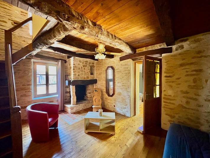 Location de vacances pour 6 personnes, avec Terrasse ainsi que Jardin et Vue à Salvagnac-Cajarc - 4