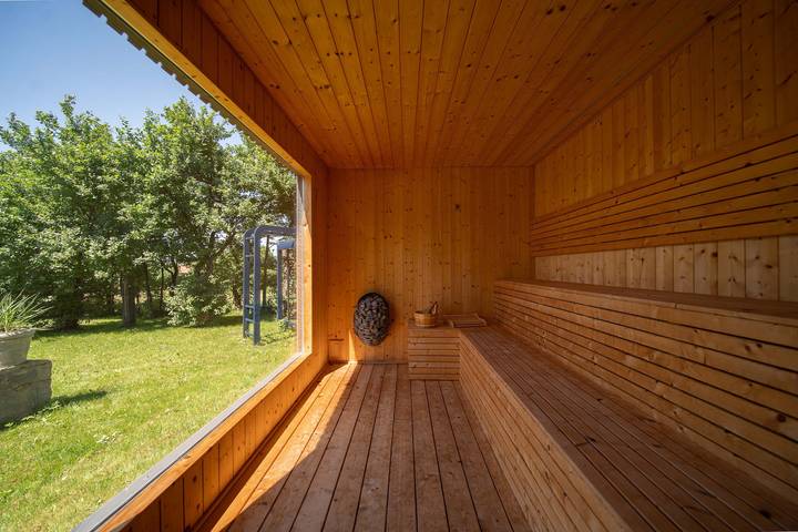 Ferienhaus für 7 Personen mit Sauna in Masuren