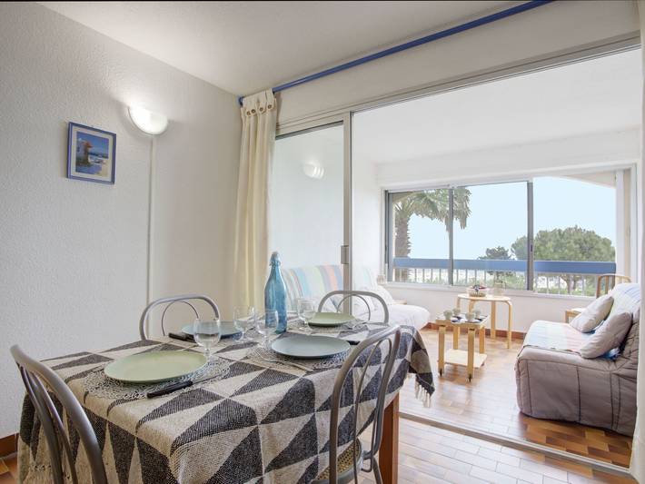 Ferienwohnung für 4 Personen, mit Balkon in Port Leucate - 3