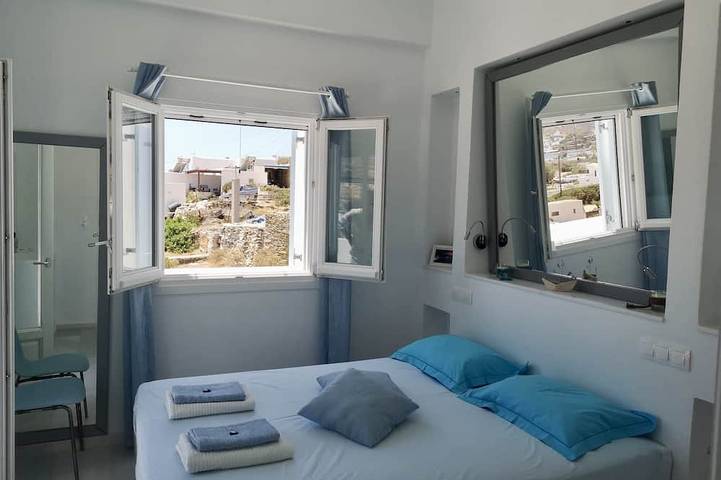 Location de vacances pour 8 personnes, avec jardin et balcon dans Chora (Ios) - 3