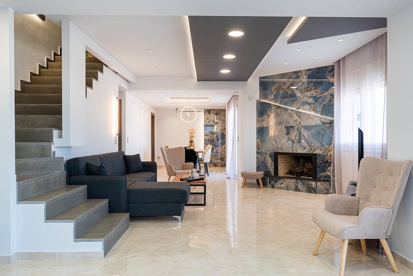 Villa Marie Nicol (private pool) in Lygaria, Achlada