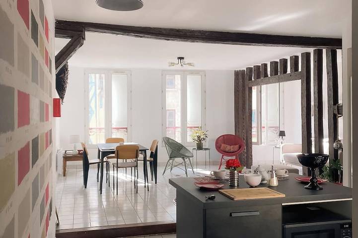 Appartement de vacances pour 4 personnes, avec balcon - 1