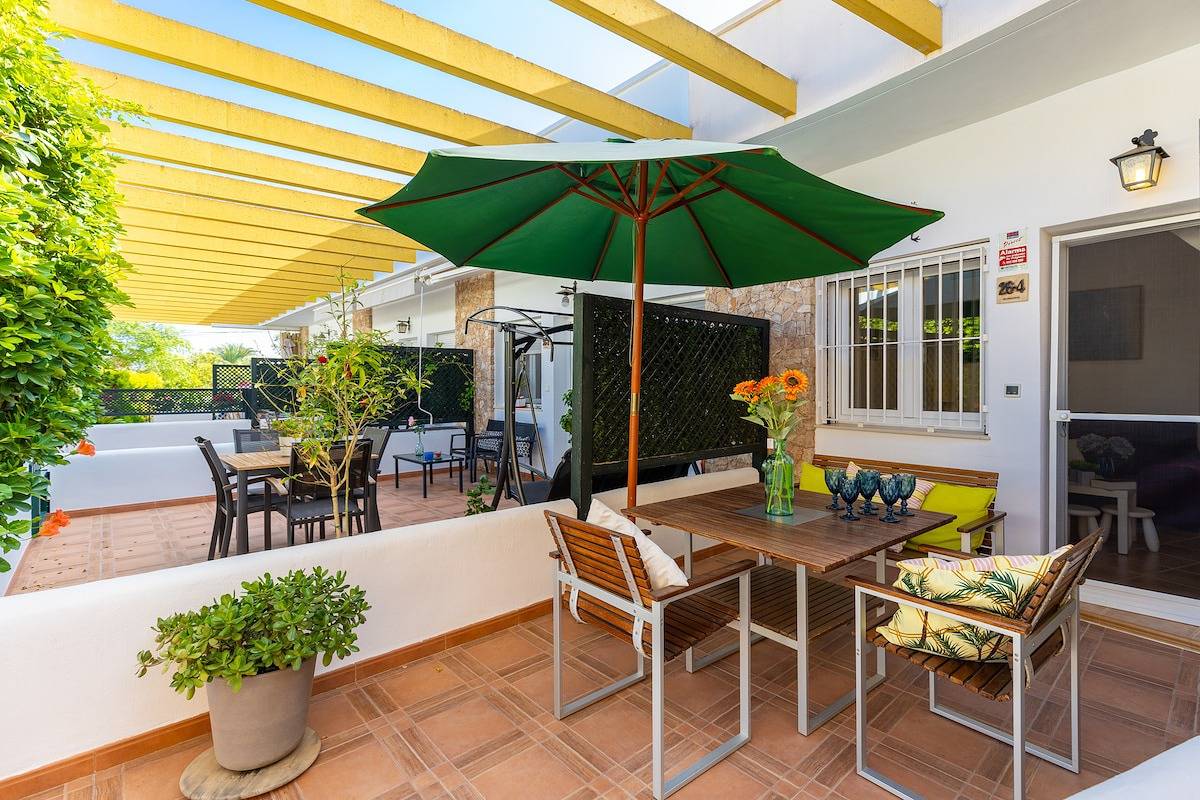 Bungalow para 6 personas con piscina in Pilar de la Horadada, Costa Blanca