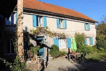 Chambre d’hôte pour 2 personnes, avec jardin à Arcambal