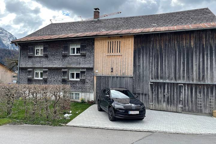 Ferienhaus für 5 Personen, mit Garten in Bizau
