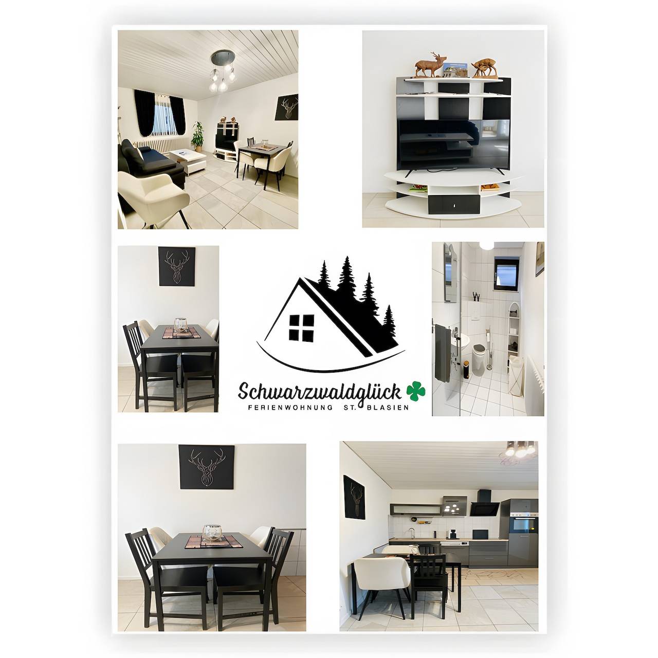 Ganze Wohnung, Ferienwohnung Schwarzwaldglück St. Blasien im Schwarzwald mit Gemeinschaftsgarten und Wi-Fi in St. Blasien, Südschwarzwald