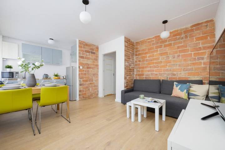 Apartament wakacyjny dla 6 osób, z taras w Bielany (Warszawa)