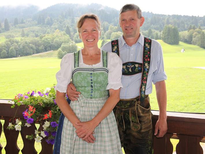 Ferienwohnung für 2 Personen, mit Balkon in Unterammergau - 2