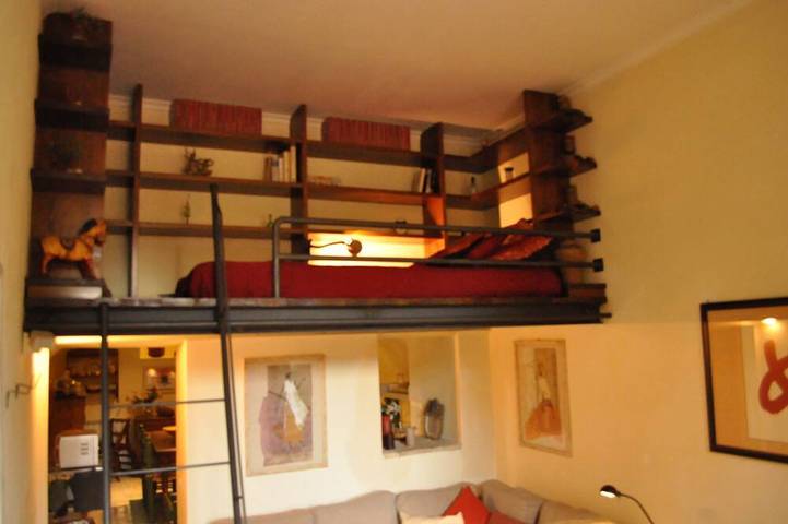 Ganze Wohnung, Ein herrliches Große Wohnung in Trastevere mit einem Schöne Terrasse in Trastevere, Vatikan