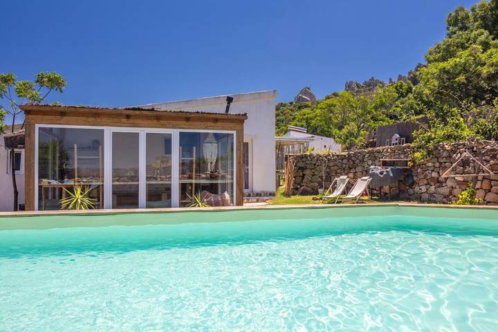 Casa rural para 7 personas, con Terraza y Jardín además de Piscina y Vistas en Facinas - 2