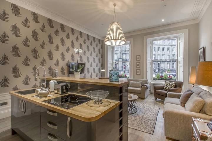 Apartahotel para 2 personas en Edimburgo