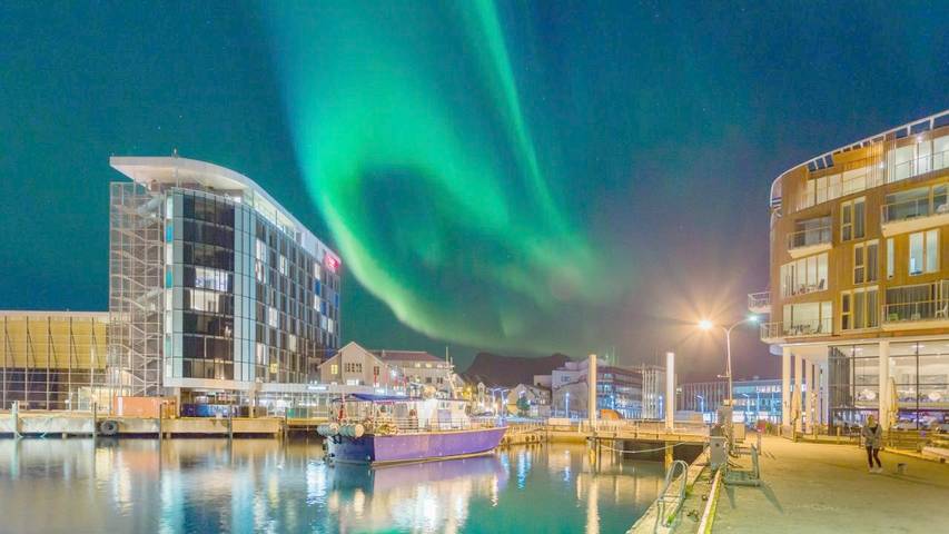 Hotel für 2 Personen, mit Terrasse in Vågan