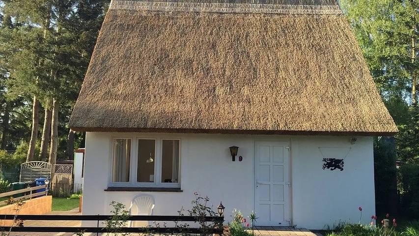 Ferienhaus für 3 Personen, mit Terrasse und Garten