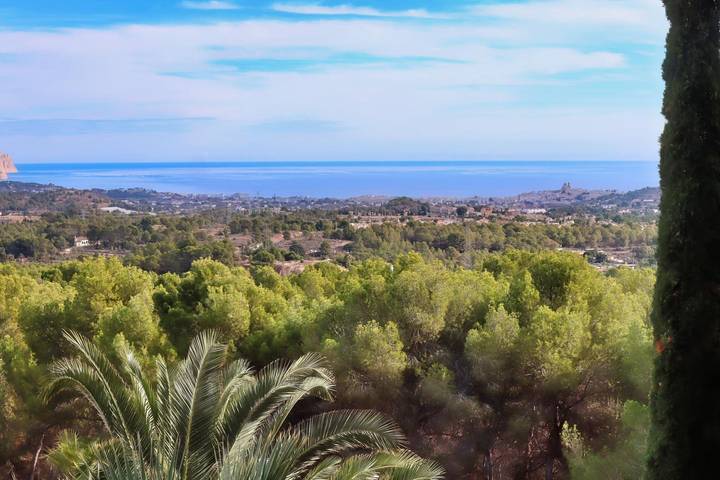 Chalet para 6 personas, con vistas al mar además de jardín y piscina, Familias con niños en Marina Baja - 4