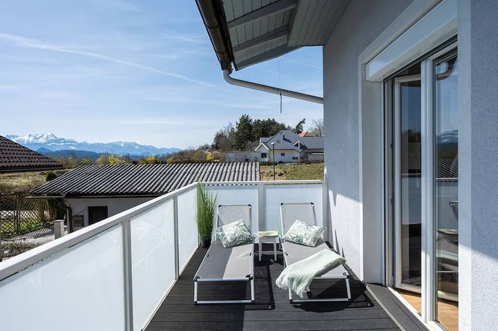 Ferienhaus für 8 Personen, mit Balkon und Garten am Wörthersee