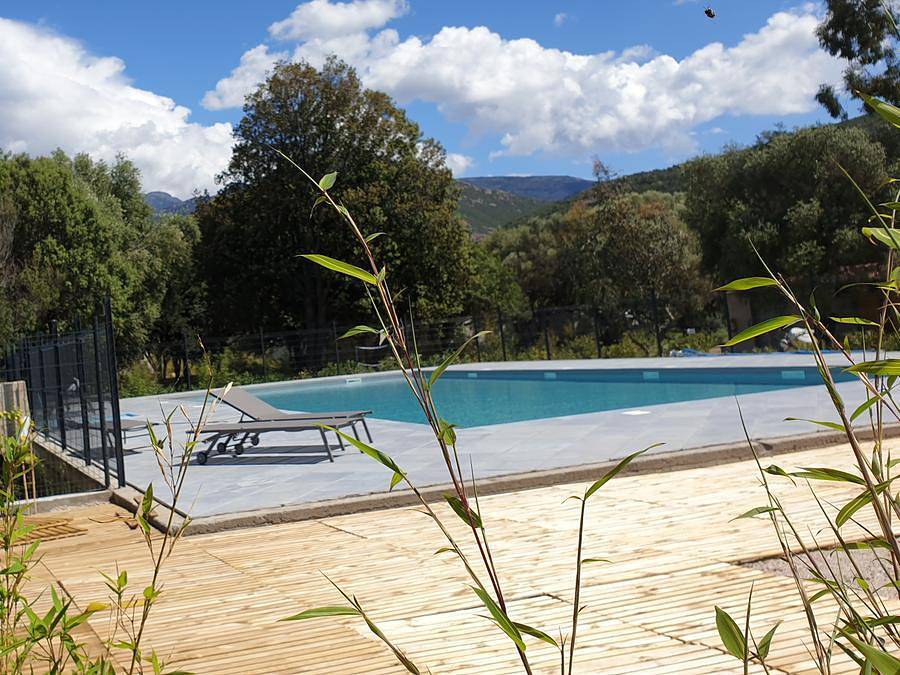 Camping Casa Di Luna - Casa mobile 6 persone - Cottage con 3 camere da letto in Galeria, Parco naturale regionale della Corsica