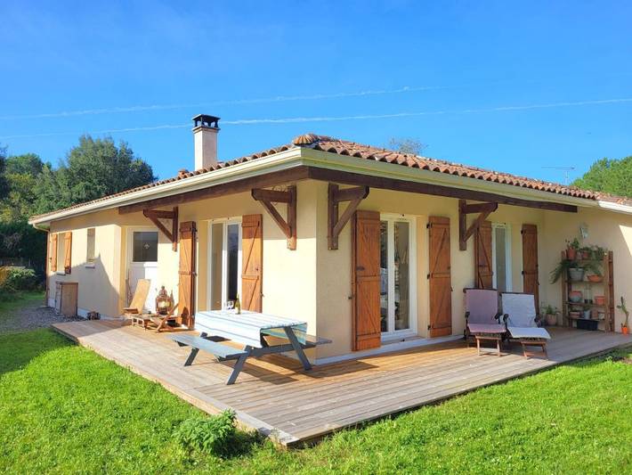 Chalet pour 8 personnes, avec jardin, animaux acceptés