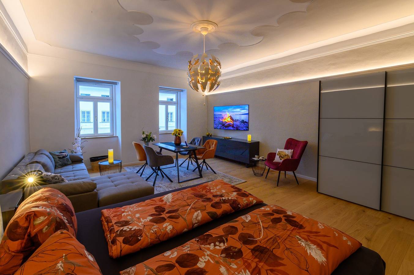 Ganze Wohnung, Ferienwohnung "Gasthof Alte Post - Top 6 Ascona" mit Bergblick & Wlan in Gmünd in Kärnten, Lieser-Maltatal