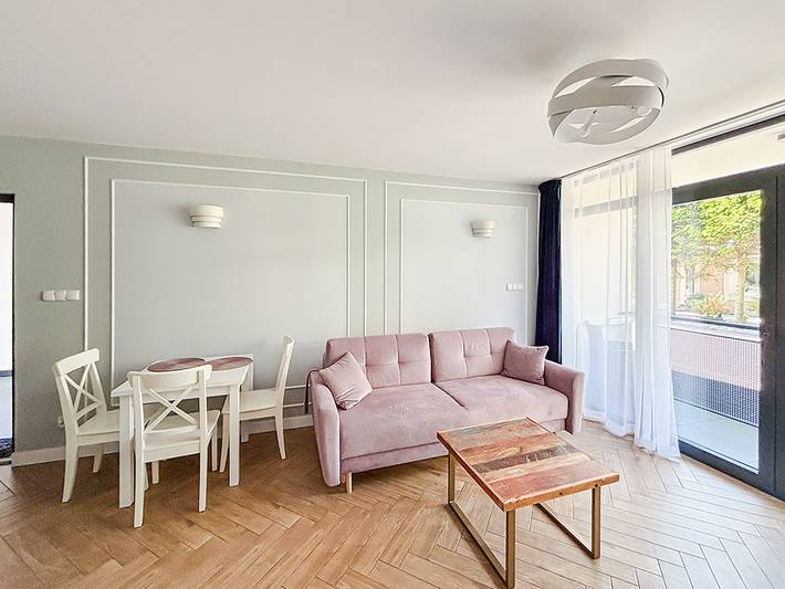 Ferienwohnung für 4 Personen, mit Balkon und Whirlpool sowie Sauna