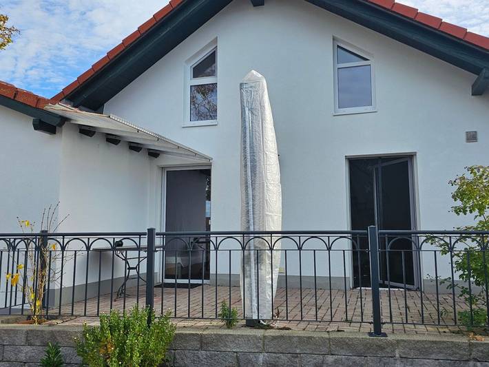 Ferienhaus für 3 Personen, mit Terrasse