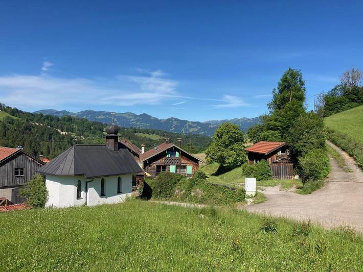 Ferienhaus für 8 Personen, mit Ausblick und Garten in Bad Hindelang