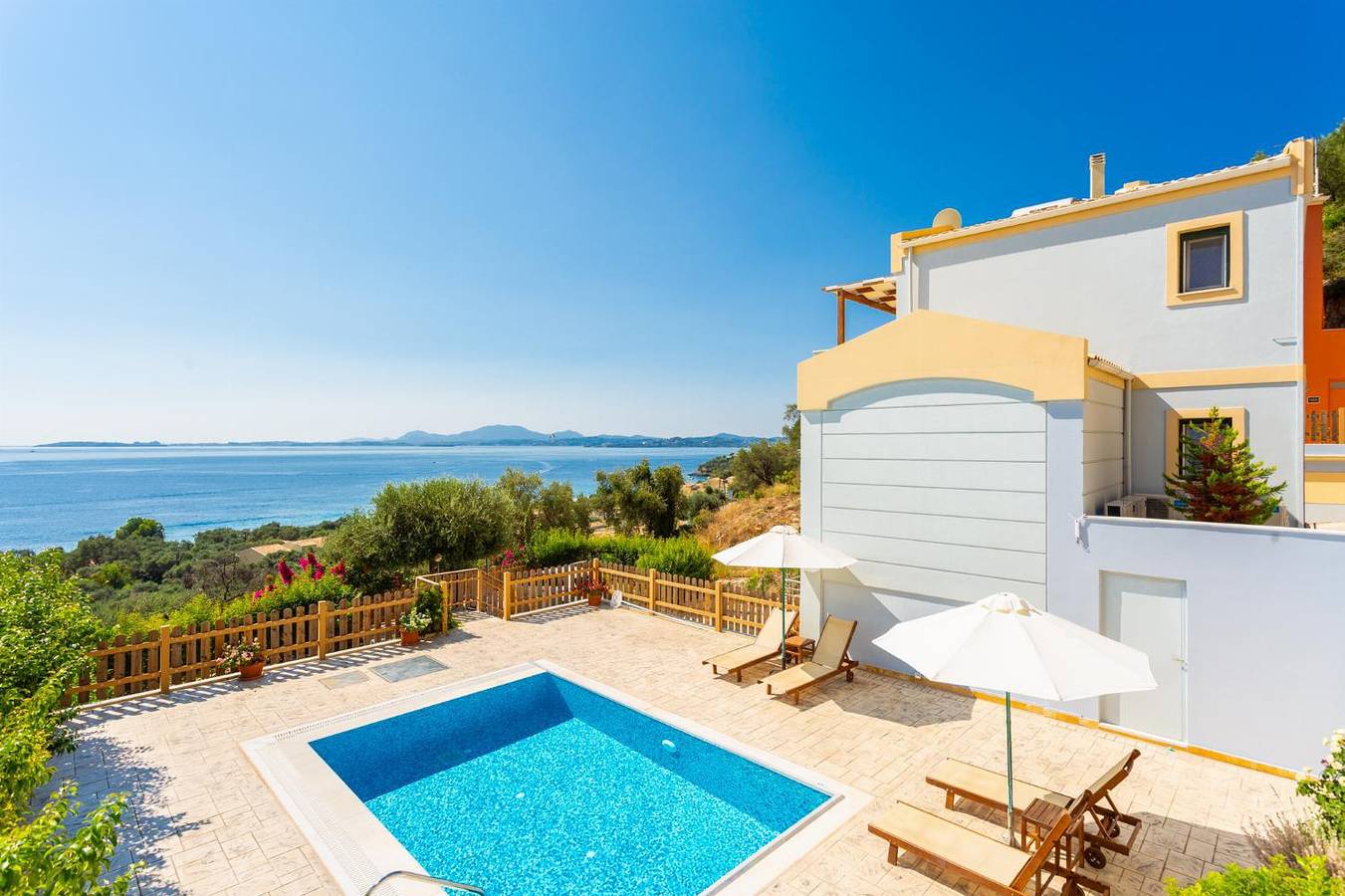 Villa pour 6 Personnes dans Mparmpati, Corfou