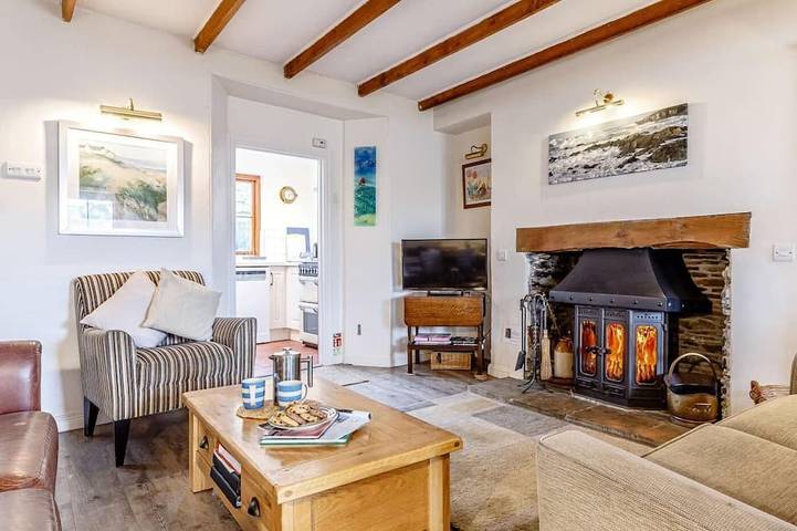 Cottage for 8 people in Polruan