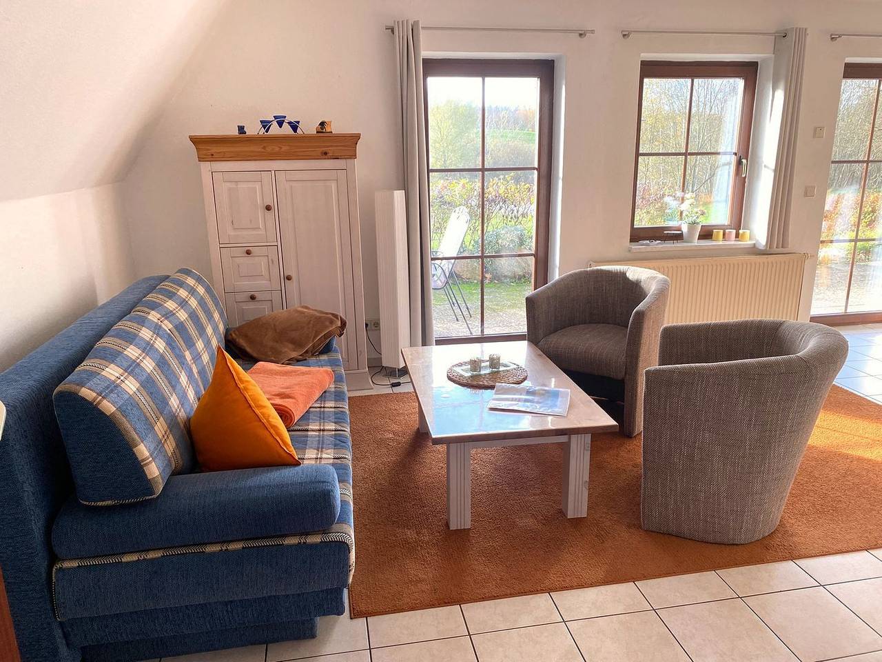 Finnhaus Lisa - Ferienhaus für 4 Personen im Feriendorf am Vogelpark Marlow in Marlow, Vorpommern-Rügen