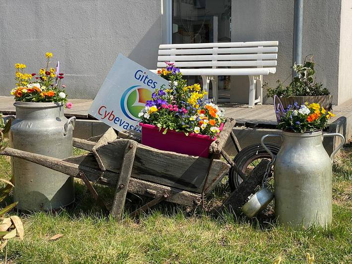 Gîte pour 4 personnes, avec Terrasse