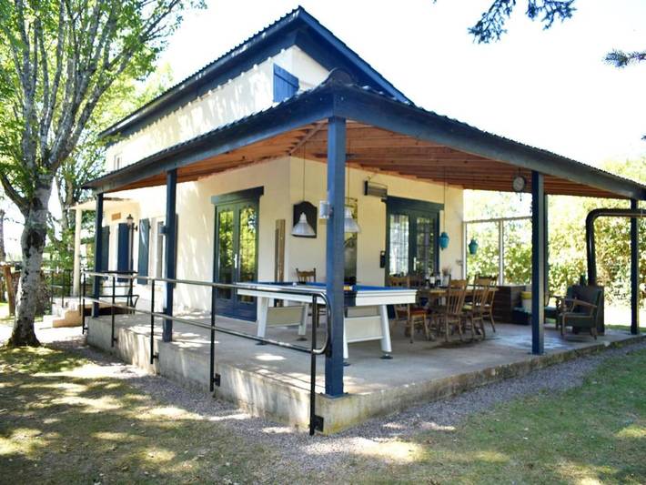 Maison de vacances pour 6 personnes, avec jardin, animaux acceptés