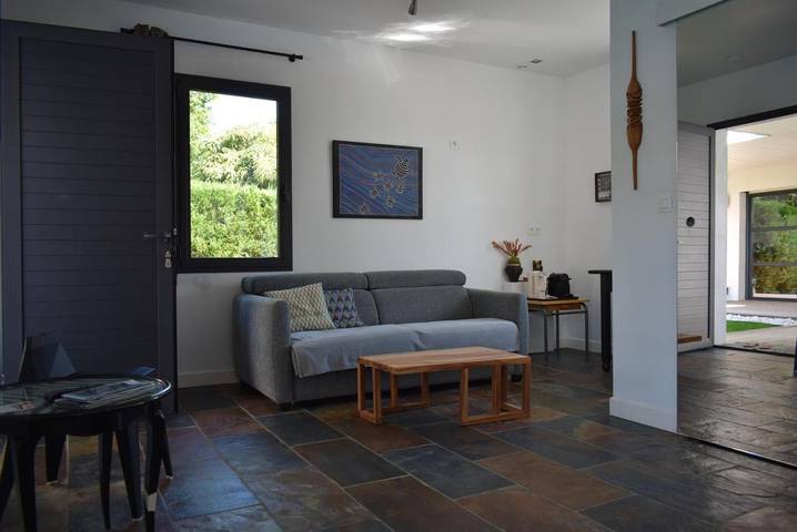 Chambre d’hôte pour 2 personnes, avec piscine ainsi que vue et jardin à Urrugne - 4