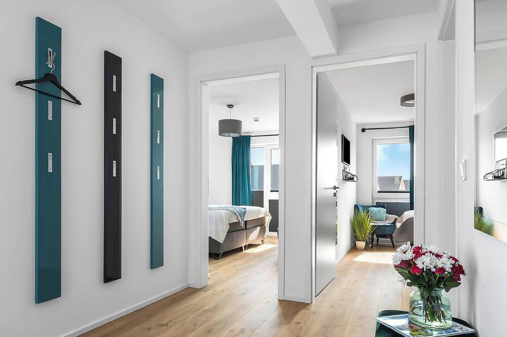 Ganze Wohnung, Sloop-Lounge - Kamin, Infrarot-Sauna, Wannenbad, Duschbad, Balkon, 2 Etagen in Olpenitz, Kappeln
