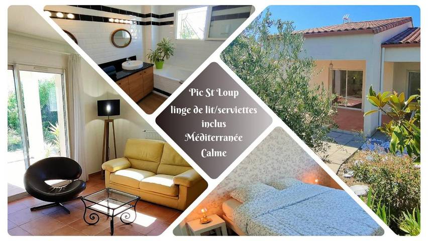 Casa de vacaciones para 6 personas, con terraza y jardín, Se admiten mascotas - 1