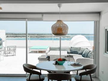 Beachfront Penthouse in Ses Salines, Mallorca Süden für 2 