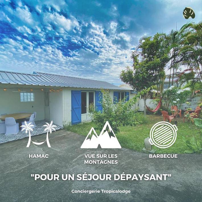Maison de vacances pour 5 personnes, avec terrasse et jardin