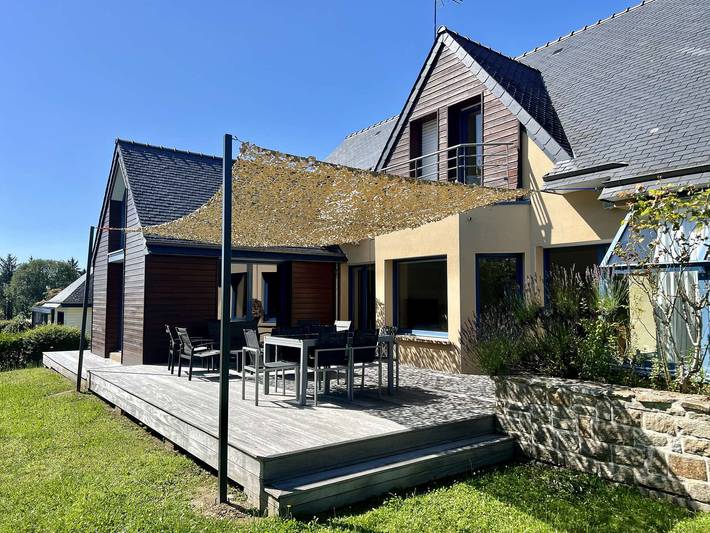 Casa de vacaciones para 10 personas, con terraza y jardín - 1
