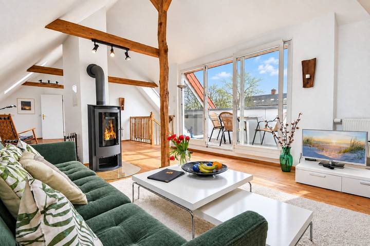Ferienwohnung für 4 Personen, mit Balkon in Seebad Heringsdorf