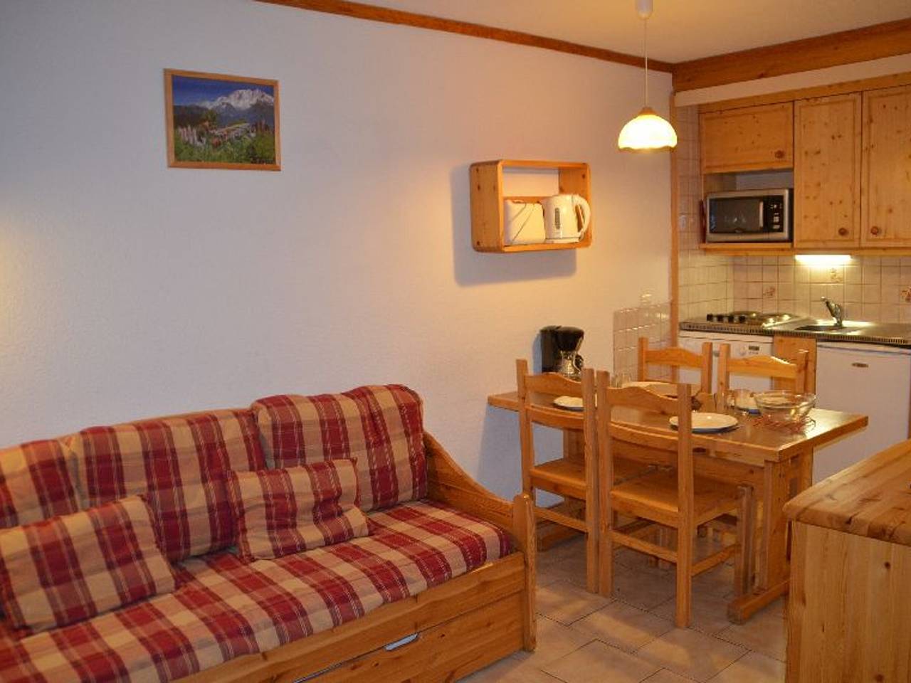 Ganzes Studio, Renoviertes Studio für 4 Pers, Balkon, Haustiere erlaubt in Les Menuires, Saint-Martin-de-Belleville