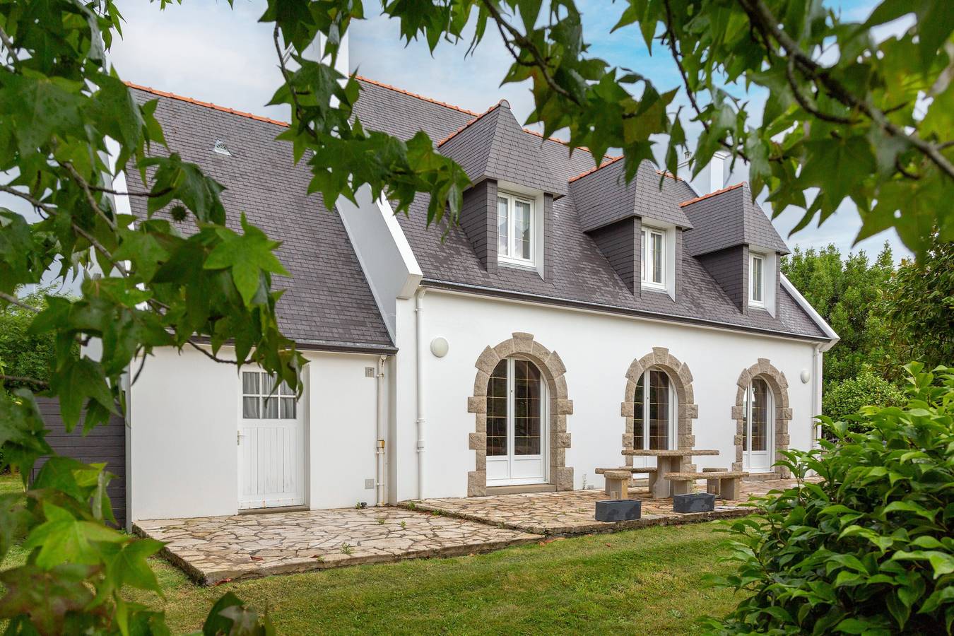 Douceur Bretonne – Familie & Garten mit Terrasse, Garten und Wlan in Fouesnant, Côte de Cornouaille