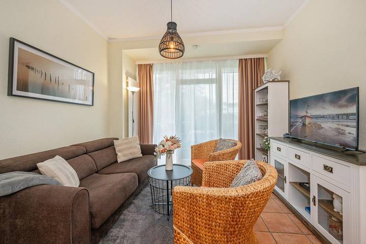 Ferienwohnung für 4 Personen, mit Sauna und Balkon in Zempin - 2