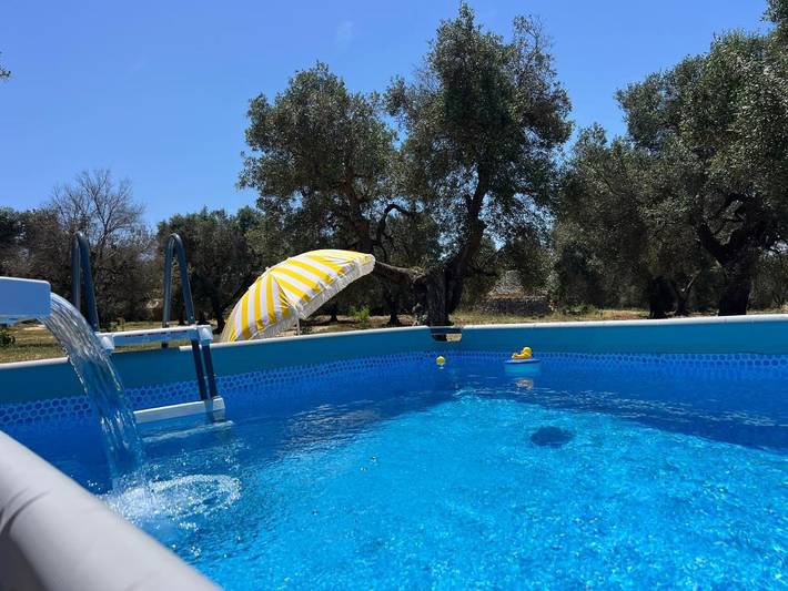 Camping für 2 Personen, mit Terrasse und Ausblick sowie Garten im Salento - 3