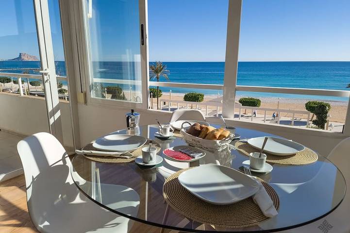 Apartment for 4 people, with garden in Altea Old Town
