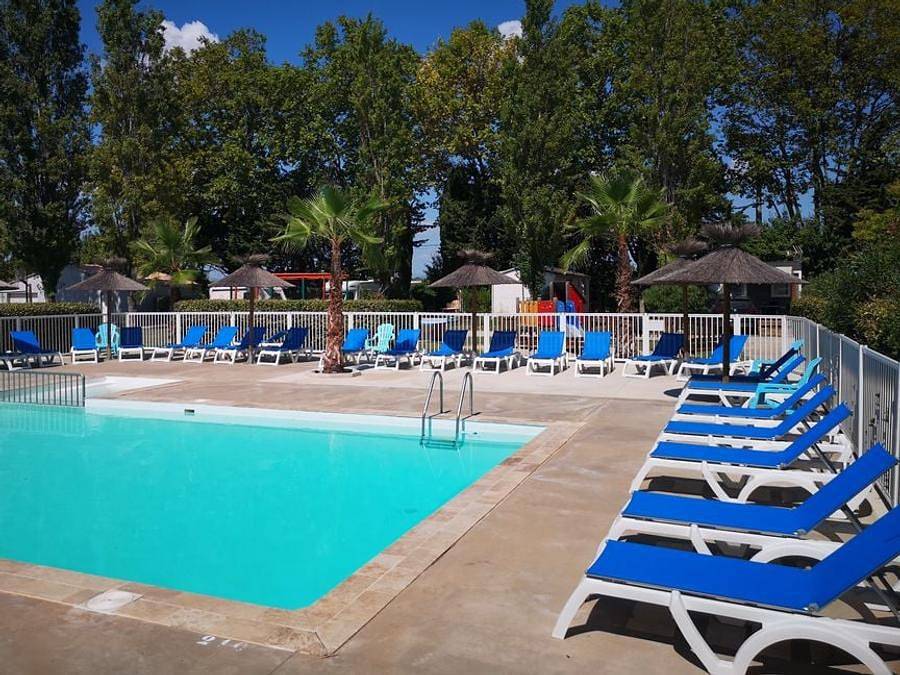 Flower Camping Le Fou du Roi - Mobilhome 6 personas - Premium 38m² + Tv + Aire acondicionado in Lansargues, Côte d'Améthyste