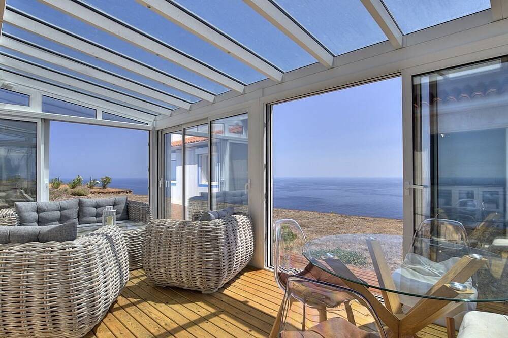 Ganze Wohnung, Traumblick 800m zum Meer. Toplage zu den Highlights der Ostseite. Wintergarten in Puntallana, La Palma Nord