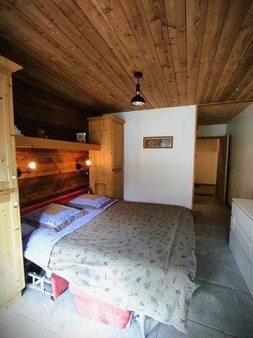 Gîte pour 2 personnes, avec terrasse et vue à Lanslebourg-Mont-Cenis