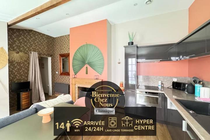 Apartamento de vacaciones para 14 personas, con terraza, Se admiten mascotas - 1